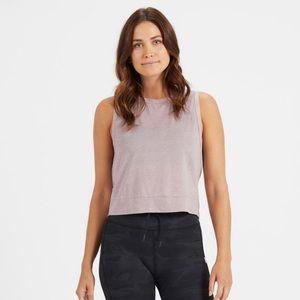 Vuori women’s crop tank. “Lizette Crop” size md